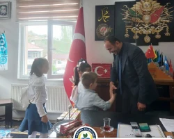 Başkanla Fotoğraflar