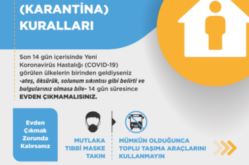 KORONA VİRÜSÜ İÇİN DİKKAT EDİLMESİ GEREKENLER